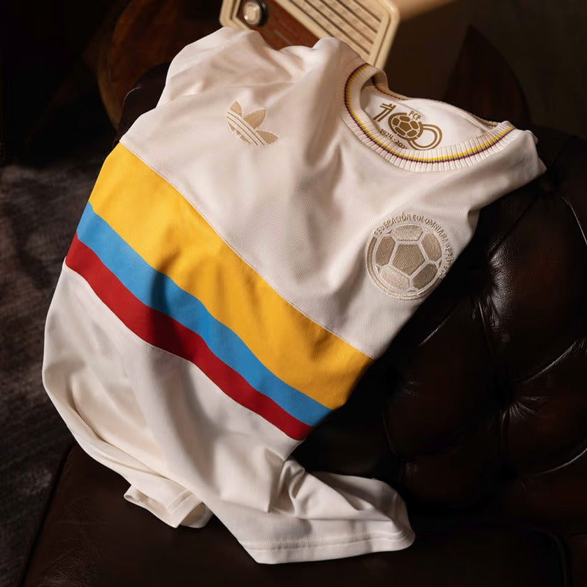 CAMISETA ADIDAS COLOMBIA + GORRA ADIDAS - Aniversario 100 años - Edición LIMITADA